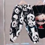【100-150cm】パンツ 女の子 パンダ柄 蚊よけ かわいい - 画像 (5)