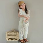 【90-140cm】セットアップ 女の子 レトロ キュート レース - 画像 (6)