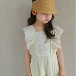 【90-140cm】セットアップ 女の子 レトロ キュート レース - 画像 (8)