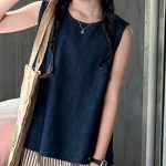 【120-170cm】キャミソールorワイドパンツ 女の子 ストライプ柄 ゆったり - 画像 (7)