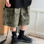 【100-160cm】ショートパンツ 男の子 今季注目 カモフラ 速乾 夏 韓国ファッション ゆったり - 画像 (5)
