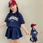 【120-170cm】セットアップ 女の子 韓国風 ファッション - 画像 (4)