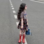 【120-170cm】セットアップ 女の子 ストリート系 カートゥーン - 画像 (6)