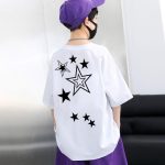 【90-160cm】半袖Tシャツ 男の子 オシャレ 星柄 前後プリント - 画像 (13)