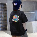 【90-160cm】半袖 Tシャツ 男の子 三色選べ 合わせやすい 前後プリント - 画像 (3)