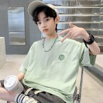 【90-170cm】半袖 トップス 男の子 プリント シンプル ファッション カジュアル - 画像 (6)