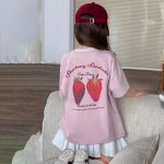 【100-160cm】半袖Ｔシャッツ 女の子 スウィート フルーツ - 画像 (7)