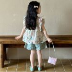 【90-140cm】トップス 女の子 レトロ スウィート 韓国系 - 画像 (5)