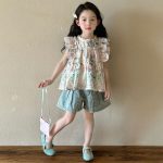 【90-140cm】トップス 女の子 レトロ スウィート 韓国系 - 画像 (7)