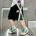 【120-170cm】ショートパンツ 男の子 配色 切り替え - 画像 (5)