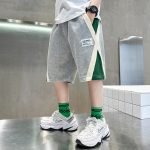【120-170cm】ショートパンツ 男の子 配色 切り替え - 画像 (6)