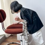 【90-150cm】半袖 Tシャツ 女の子 男の子 2色選べ 韓国系 シンプル カジュアル - 画像 (4)