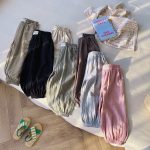 【90-150cm】ボトムス キッズ服 無地 シンプル カジュアル