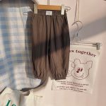 【90-150cm】ボトムス キッズ服 無地 シンプル カジュアル - 画像 (6)