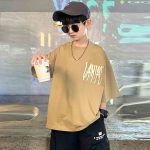 【90-160cm】半袖 Tシャツ 男の子 三色選べ プリント かっこいい しっかり - 画像 (6)