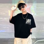 【90-160cm】半袖 Tシャツ 男の子 三色選べ プリント かっこいい しっかり - 画像 (7)