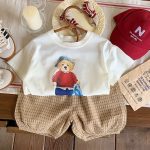 【90-160cm】半袖 Tシャツ キッズ服 カジュアル カートゥーン プリント - 画像 (7)