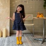 【100-150cm】ワンピース 女の子 キュート チェック柄 - 画像 (3)