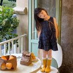 【100-150cm】ワンピース 女の子 キュート チェック柄 - 画像 (7)