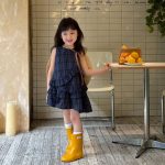 【100-150cm】ワンピース 女の子 キュート チェック柄 - 画像 (8)