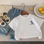 【90-140】半袖Tシャツ 男の子 カジュアルプリント カートゥーン - 画像 (3)