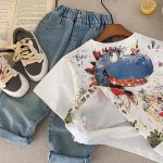 【90-140】半袖Tシャツ 男の子 カジュアルプリント カートゥーン - 画像 (4)
