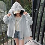 【110-170cm】アウター 女の子 シンプル レース 切り替え - 画像 (7)