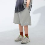 【120-170cm】ハーフパンツ 男の子 8色選べる 定番 ハンサム 人気 スポーツ 無地 - 画像 (4)