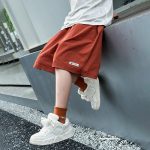 【120-170cm】ハーフパンツ 男の子 8色選べる 定番 ハンサム 人気 スポーツ 無地 - 画像 (7)