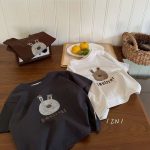 【80-140cm】半袖Tシャツ キッズ服 カジュアル キュート カートゥーン - 画像 (3)