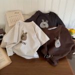 【80-140cm】半袖Tシャツ キッズ服 カジュアル キュート カートゥーン - 画像 (5)