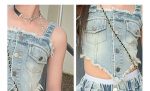 【120-170cm】 セットアップ 女の子 無地 デニム - 画像 (23)