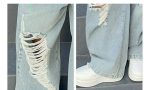 【120-170cm】 セットアップ 女の子 無地 デニム - 画像 (24)