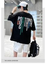 【90-160cm】半袖 トップス Tシャツ 男の子 プリント かっこいい 3色展開 - 画像 (8)
