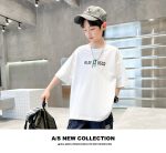 【90-160cm】半袖 トップス Tシャツ 男の子 プリント かっこいい 3色展開 - 画像 (10)