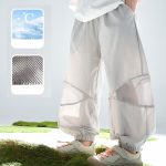 【100-170cm】パンツ キッズ 無地 冷感 蚊よけ カジュアル - 画像 (5)