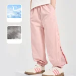 【100-170cm】パンツ キッズ 無地 冷感 蚊よけ カジュアル - 画像 (12)