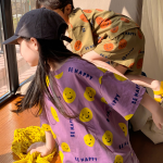 【80-140cm】セットアップ キッズ服 ファッション プリント - 画像 (7)