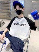 【110-160cm】半袖Tシャツ 男の子 プリント 配色 カジュアル - 画像 (6)