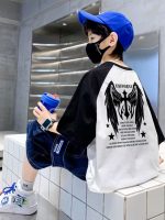 【110-160cm】半袖Tシャツ 男の子 プリント 配色 カジュアル - 画像 (7)