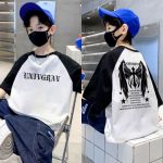【110-160cm】半袖Tシャツ 男の子 プリント 配色 カジュアル - 画像 (2)