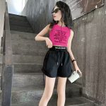 【110-160cm】トップス 女の子 ノースリーブ  プリント - 画像 (15)