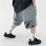 【110-160cm】ショートパンツ 男の子 アルファベット プリント 2色展開 - 画像 (12)