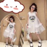 【120-170cm】ワンピース 女の子 ノースリーブ レース - 画像 (3)