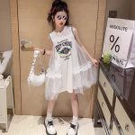 【120-170cm】ワンピース 女の子 ノースリーブ レース - 画像 (4)