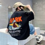 【90-160cm】半袖 トップス Tシャツ  男の子 アルファベット カートゥーン プリント カジュアル - 画像 (8)