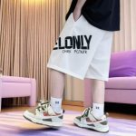 【100-170cm】ショートパンツ 男の子 5色展開 プリント アルファベット カジュアル - 画像 (4)