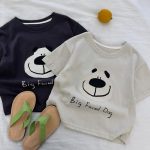 【80-150cm】半袖 Tシャツ キッズ カートゥーン プリント - 画像 (3)