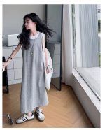 【120-170cm】ワンピース 女の子 レイヤード風 切り替え - 画像 (15)