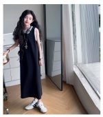 【120-170cm】ワンピース 女の子 レイヤード風 切り替え - 画像 (21)